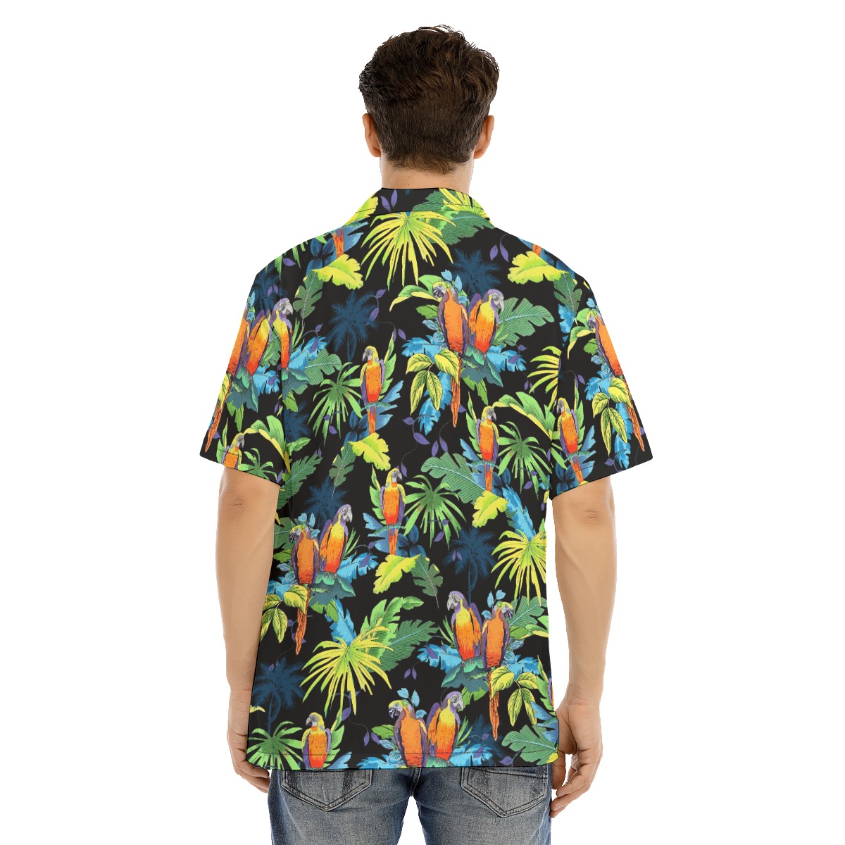 Men's Parrot Tropical Hawaiian Shirt