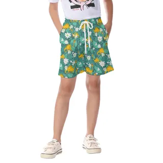 Cute Dinosaurus Summer Beach Shorts For Kids