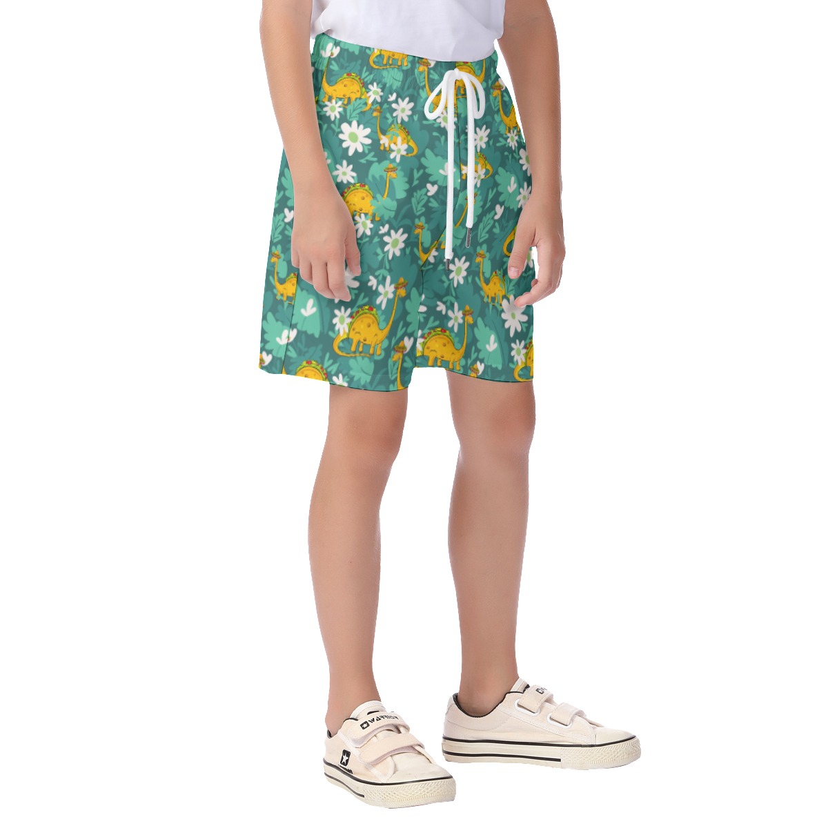 Cute Dinosaurus Summer Beach Shorts For Kids