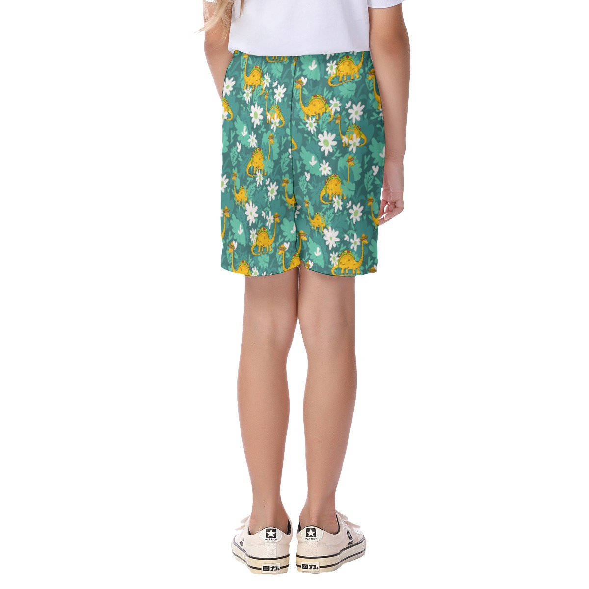 Cute Dinosaurus Summer Beach Shorts For Kids