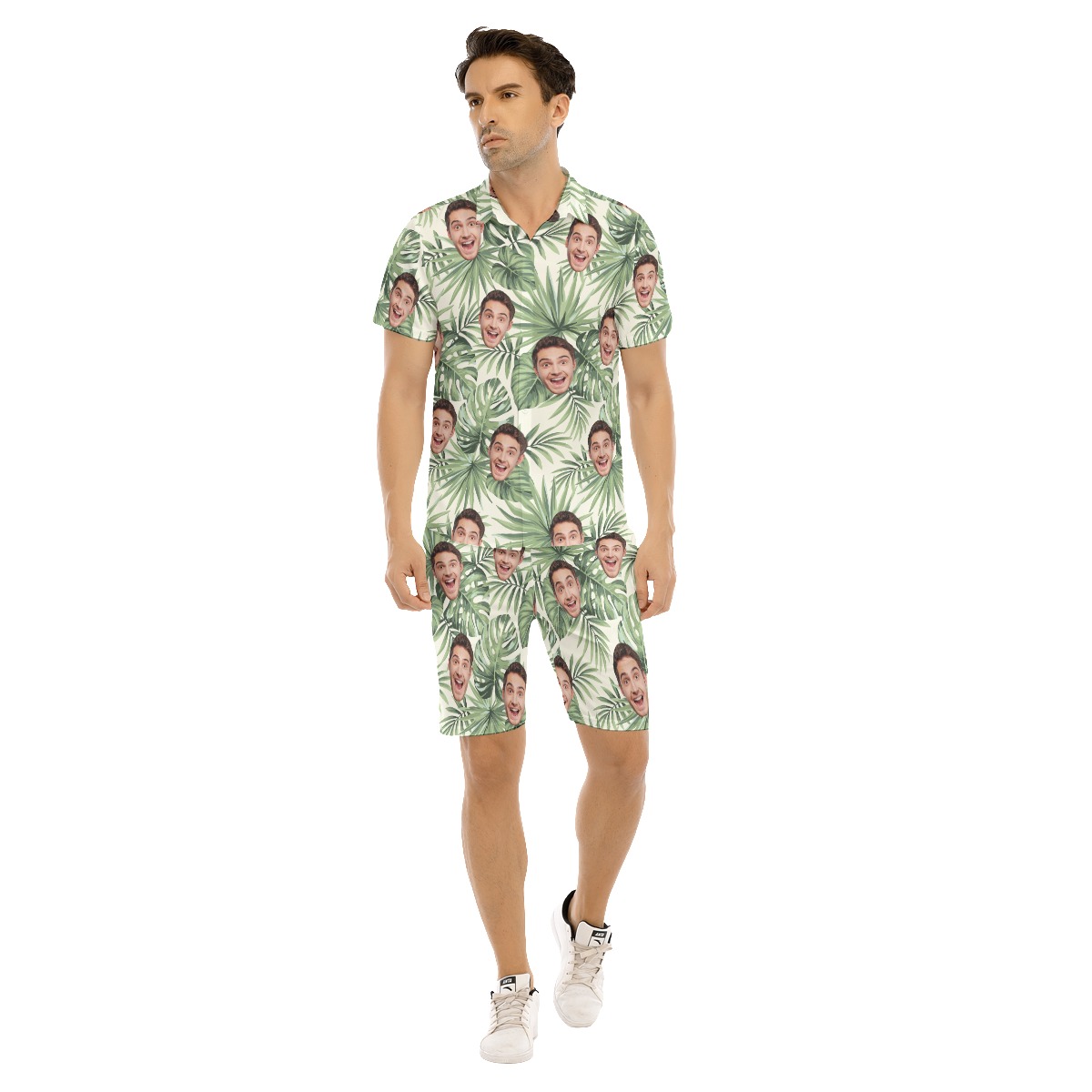 Funny Custom Sports Team Tropical Hawaiian Shirt And Shorts - variant image 1
