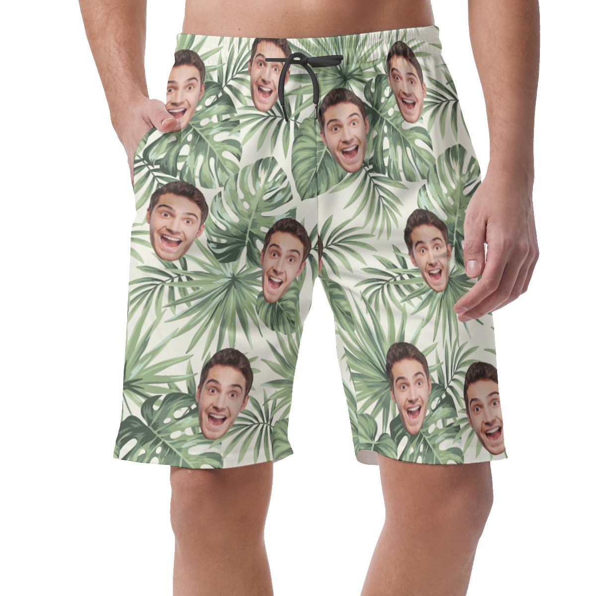 Funny Custom Sports Team Hawaiian Shorts For Men - variant image 1