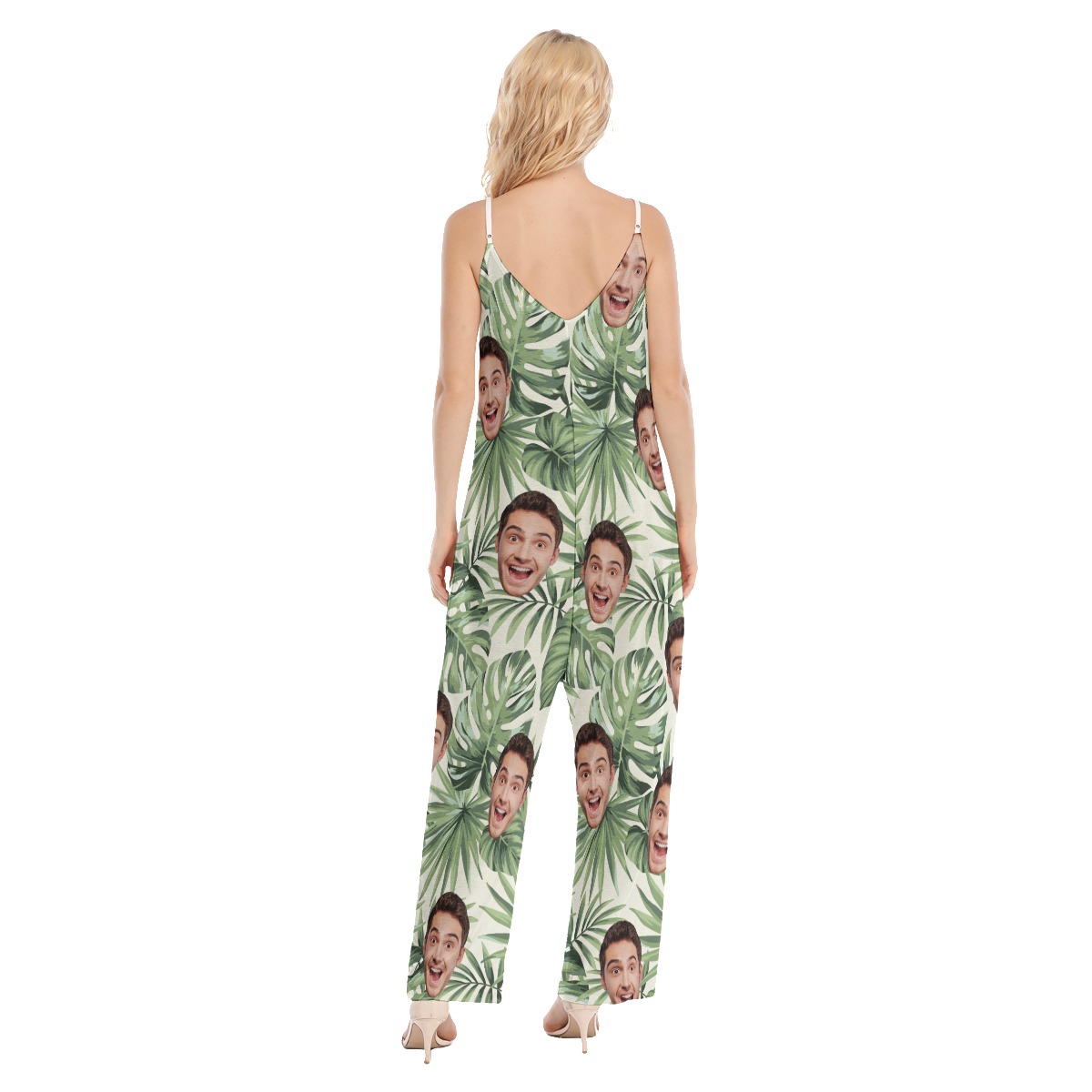 Women's Custom Sports Team Cool Hawaiian Jumpsuit