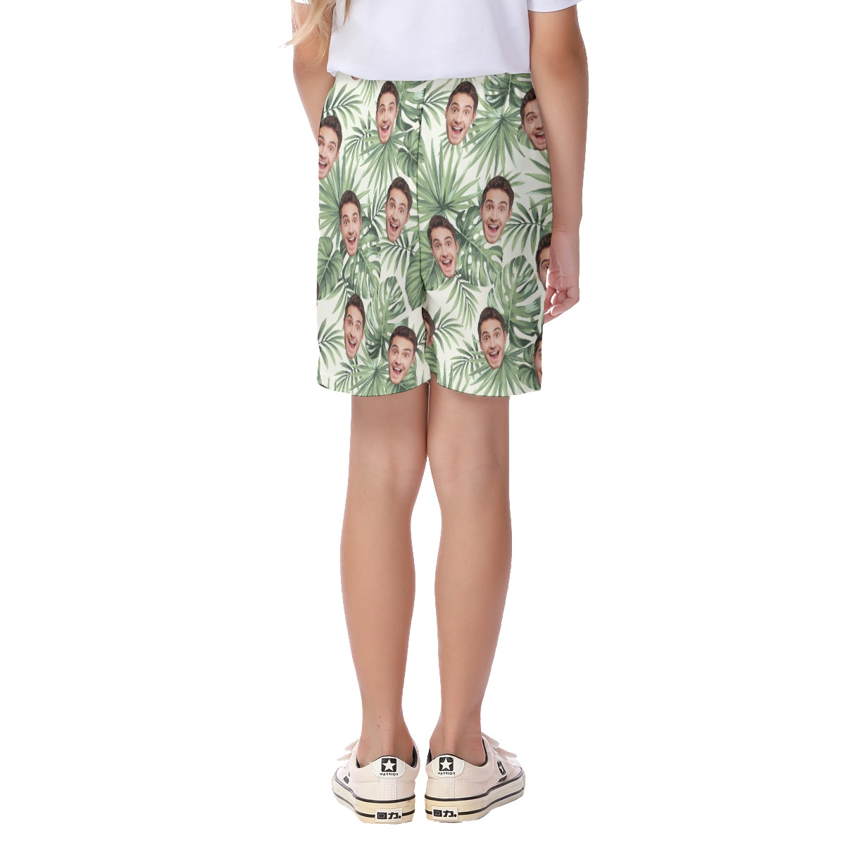 Kids Hawaiian Shorts Personalized Sports Team Logo