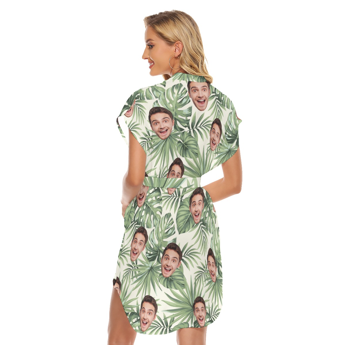 Women's Sports Team Custom Tropical Hawaiian Dress