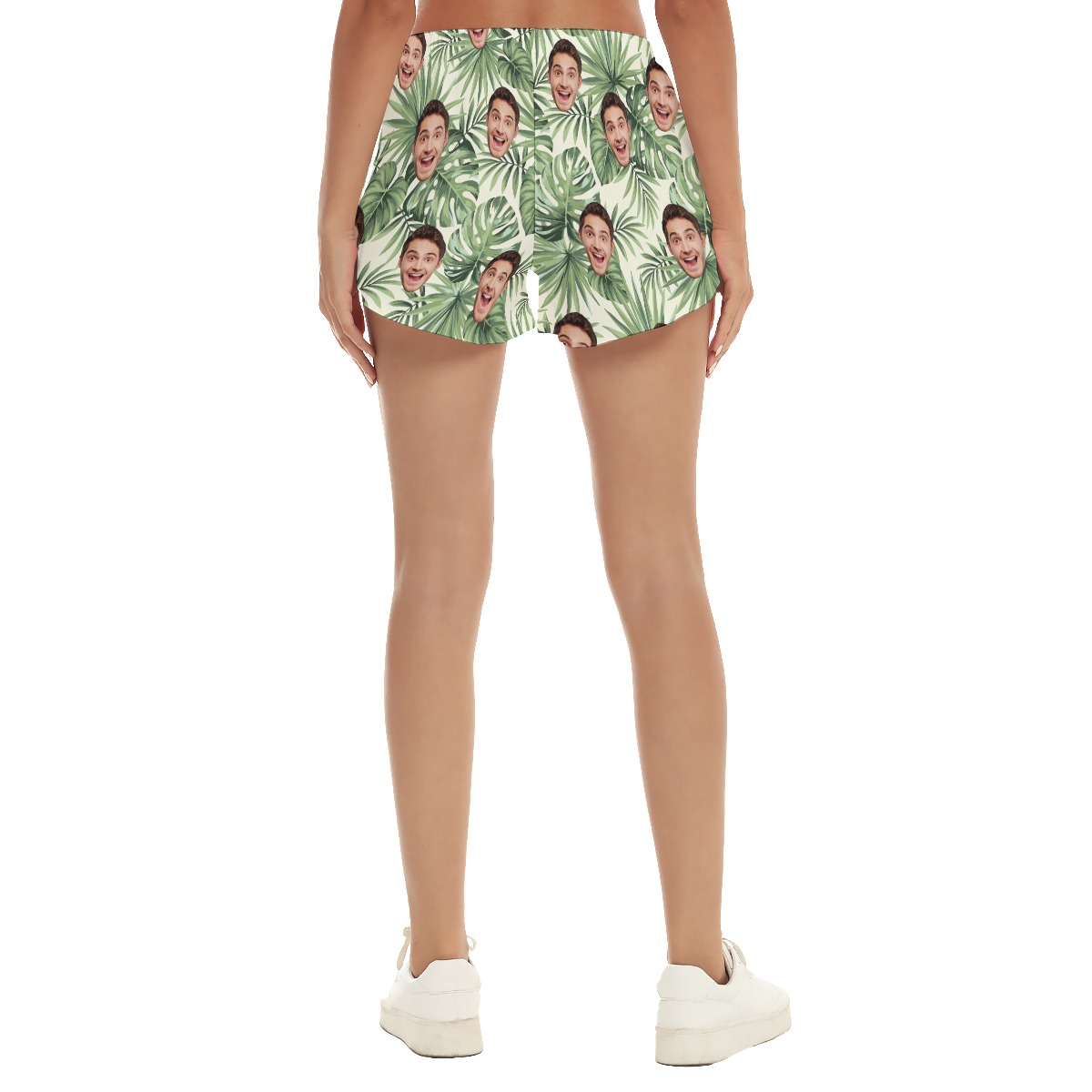 Custom Sports Team Name Hawaiian Shorts For Women