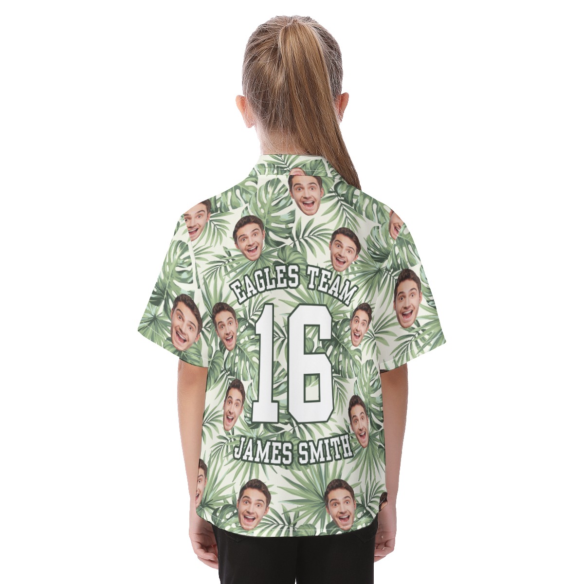 Cool Custom Sports Team Logp Hawaiian Shirt For Kids