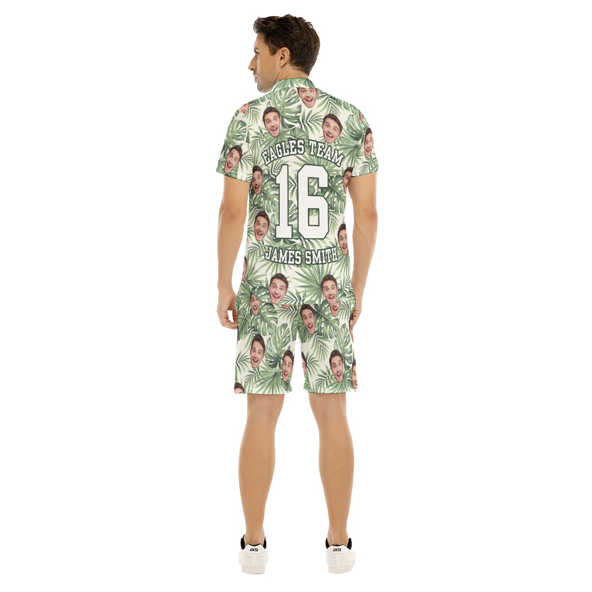 Funny Custom Sports Team Tropical Hawaiian Shirt And Shorts