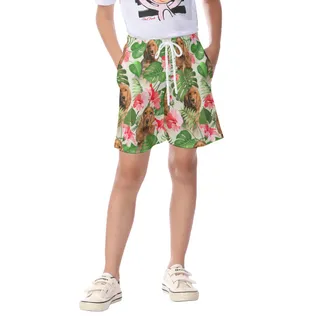 Cool Kid's Hawaiian Shirt With Dog Face