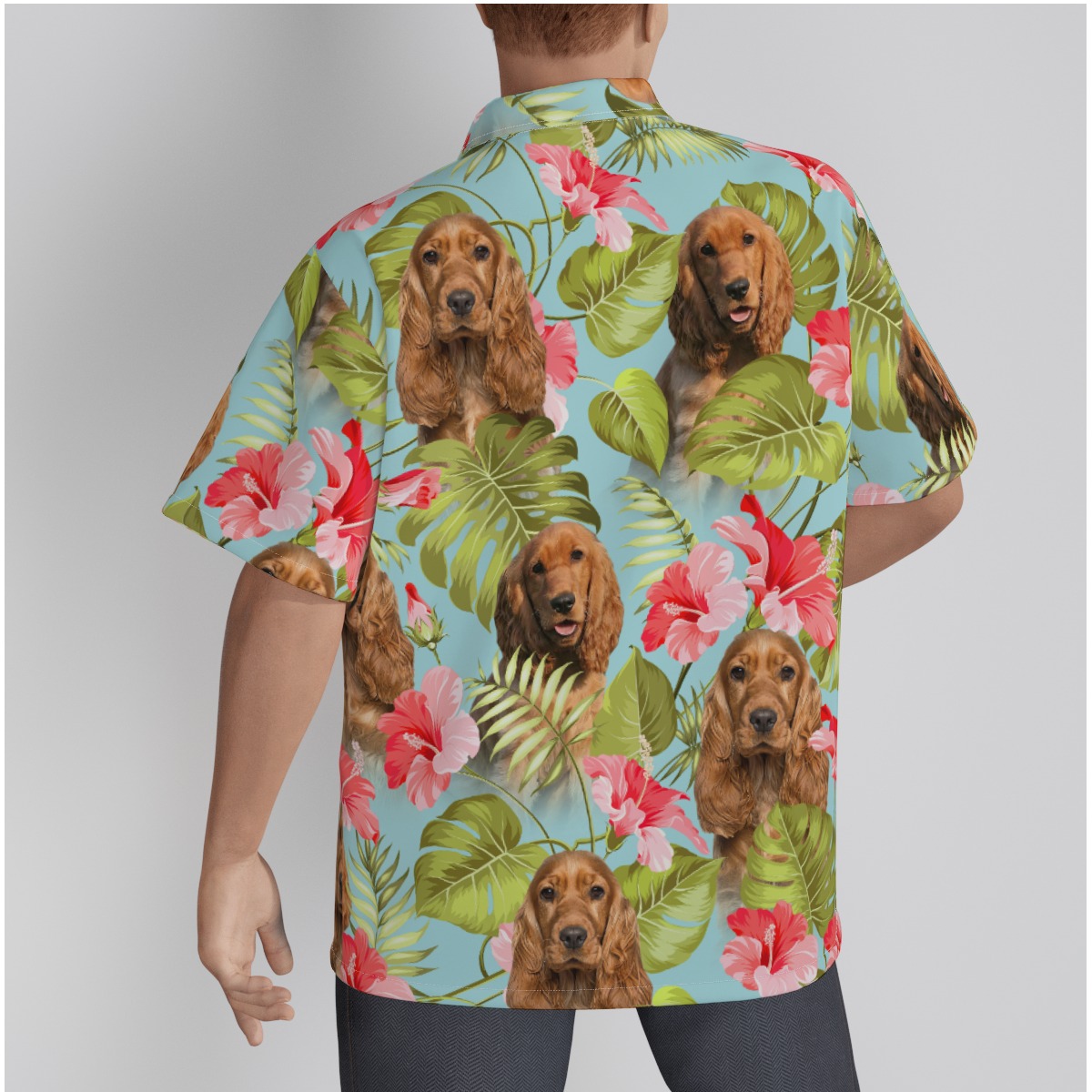 Funny Hawaiian Shirt With Custom Dog Face