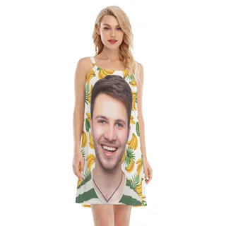 Women's Hawaiian Outfits With Custom Face