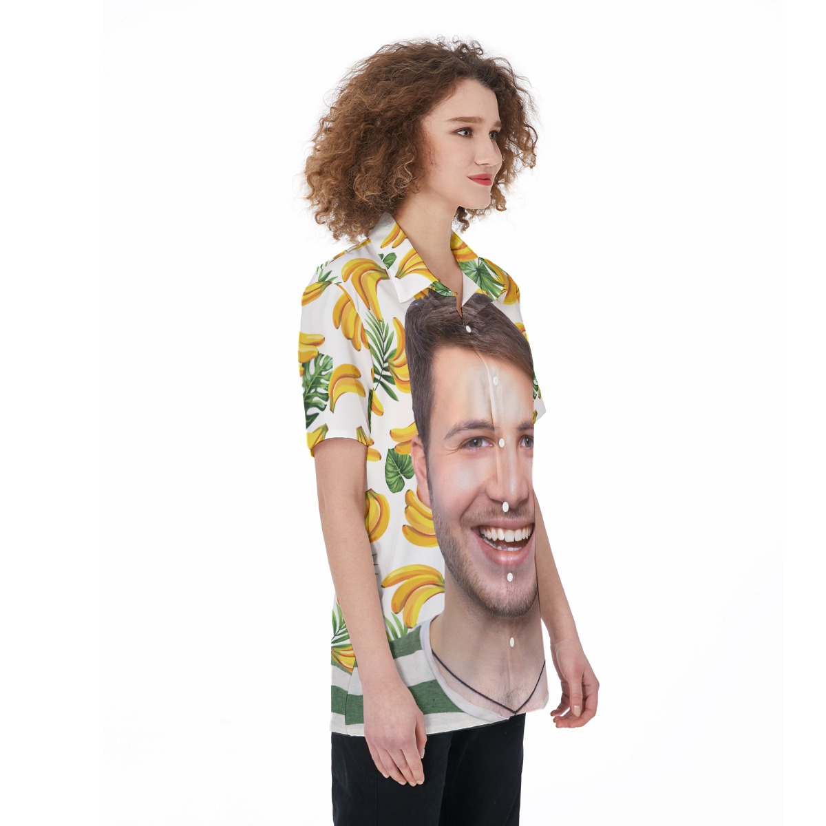 Women's Custom Face Aloha Shirt