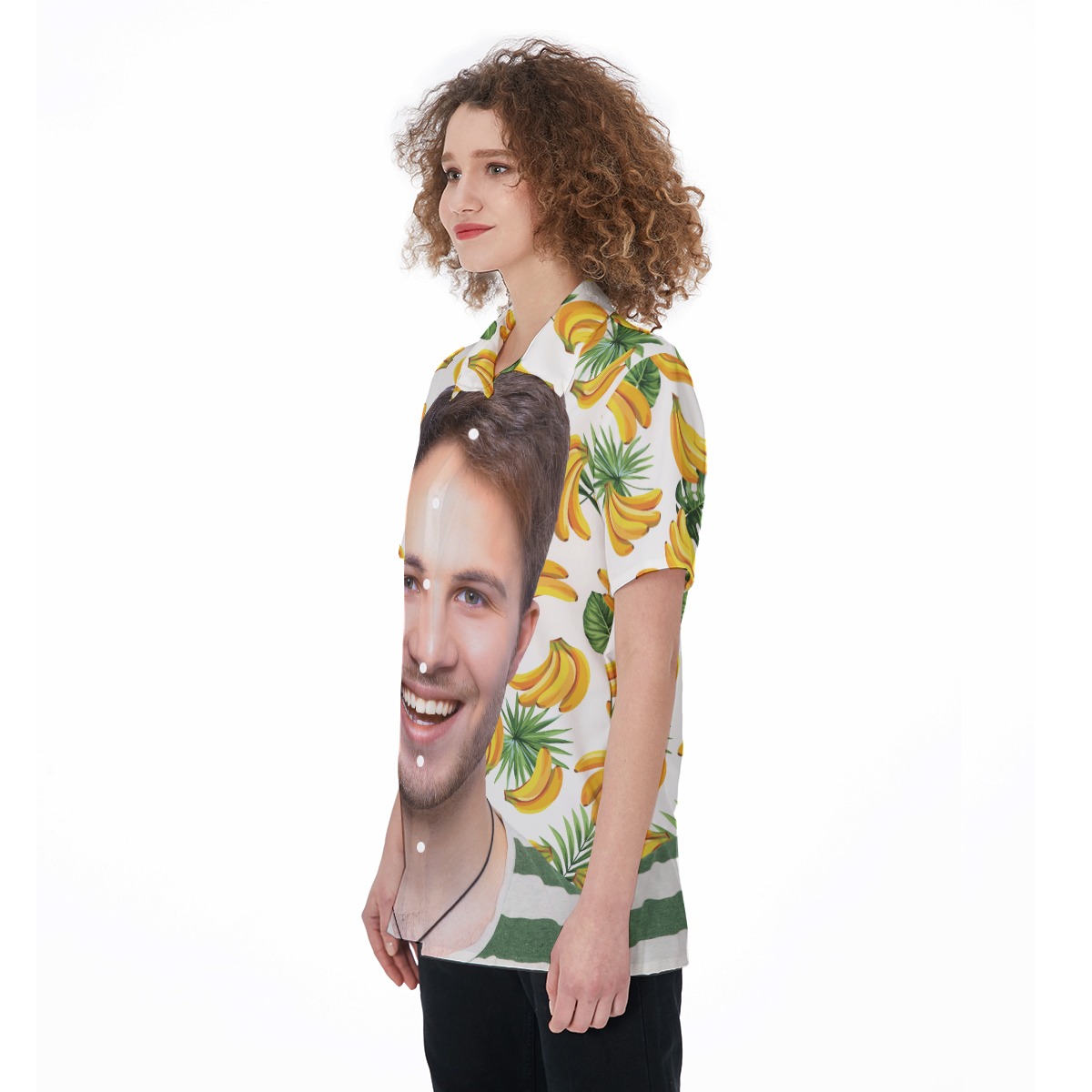 Women's Custom Face Aloha Shirt