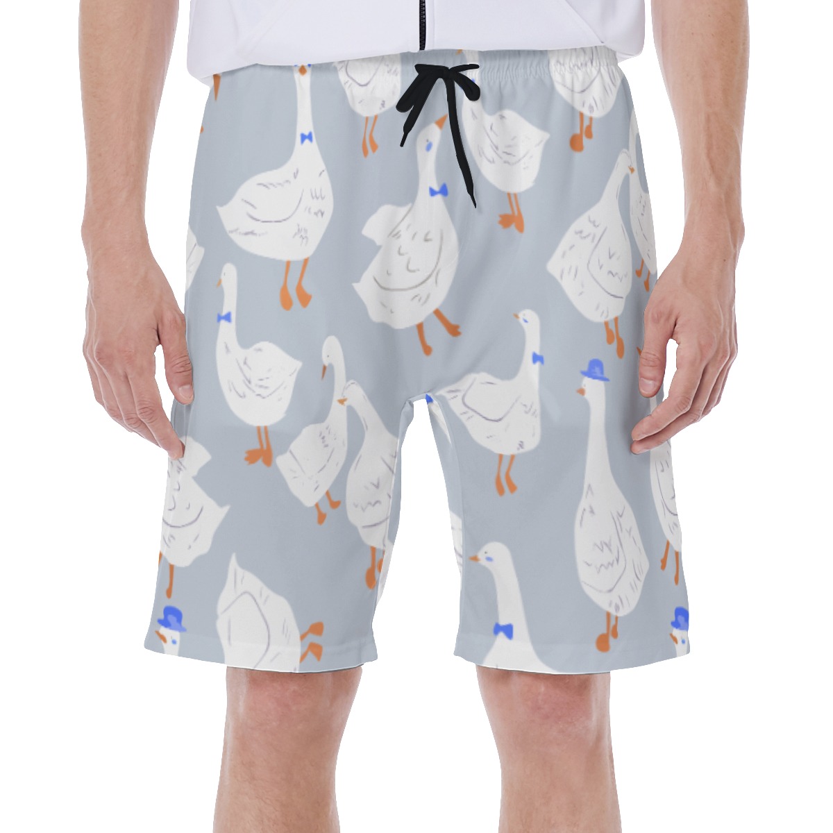 Men's Cool Goose Hawaiian Swim Trunks - variant image 1
