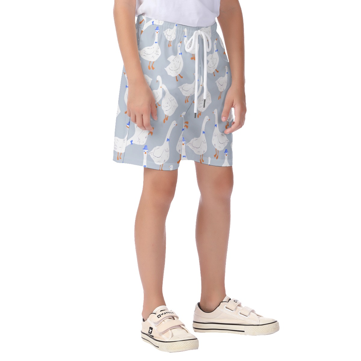 Lively Goose Hawaiian Beach Shorts For Kids