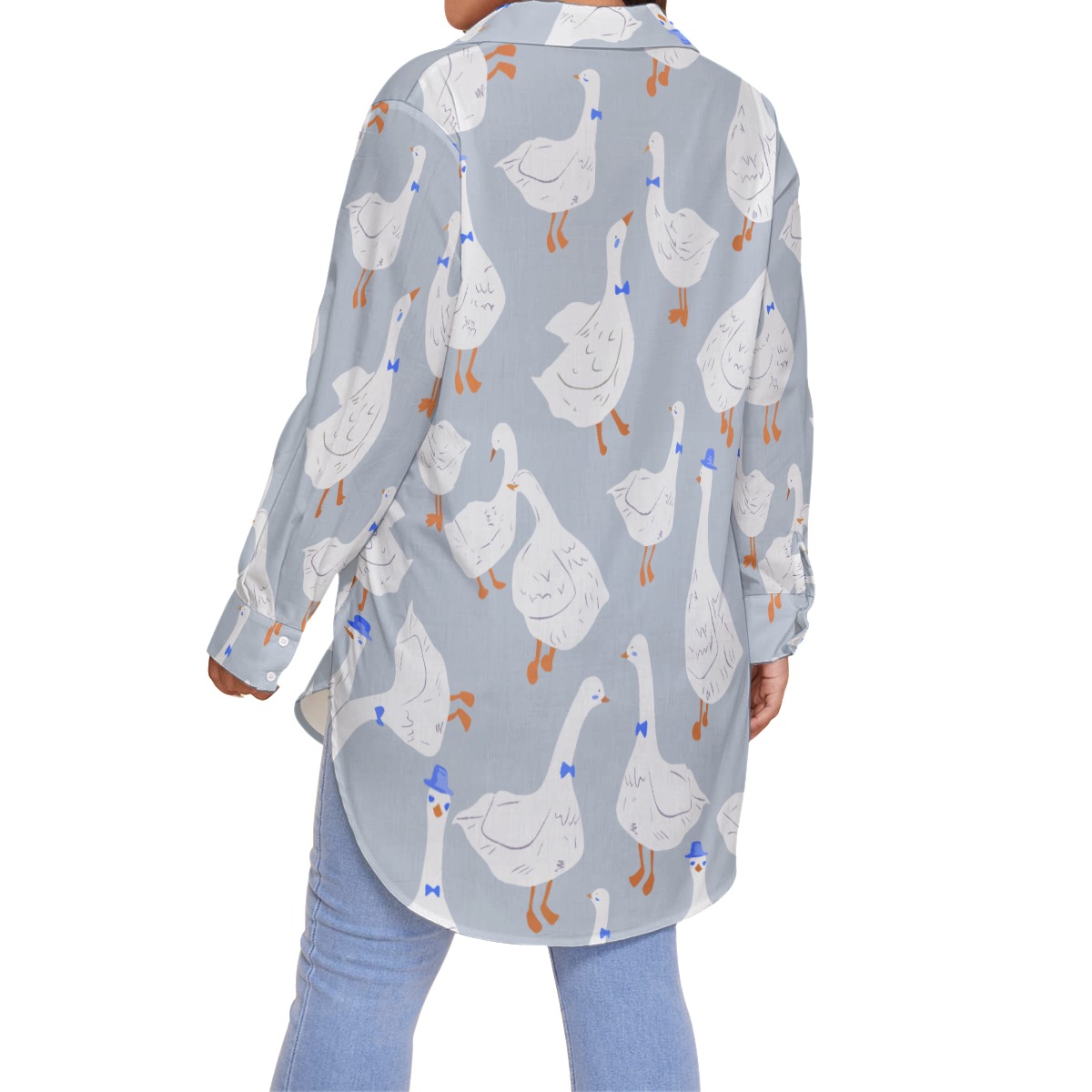 Cool Goose Women's Plus Size Hawaiian Shirt