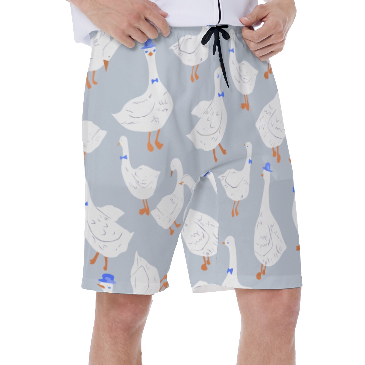 Men's Cool Goose Hawaiian Swim Trunks