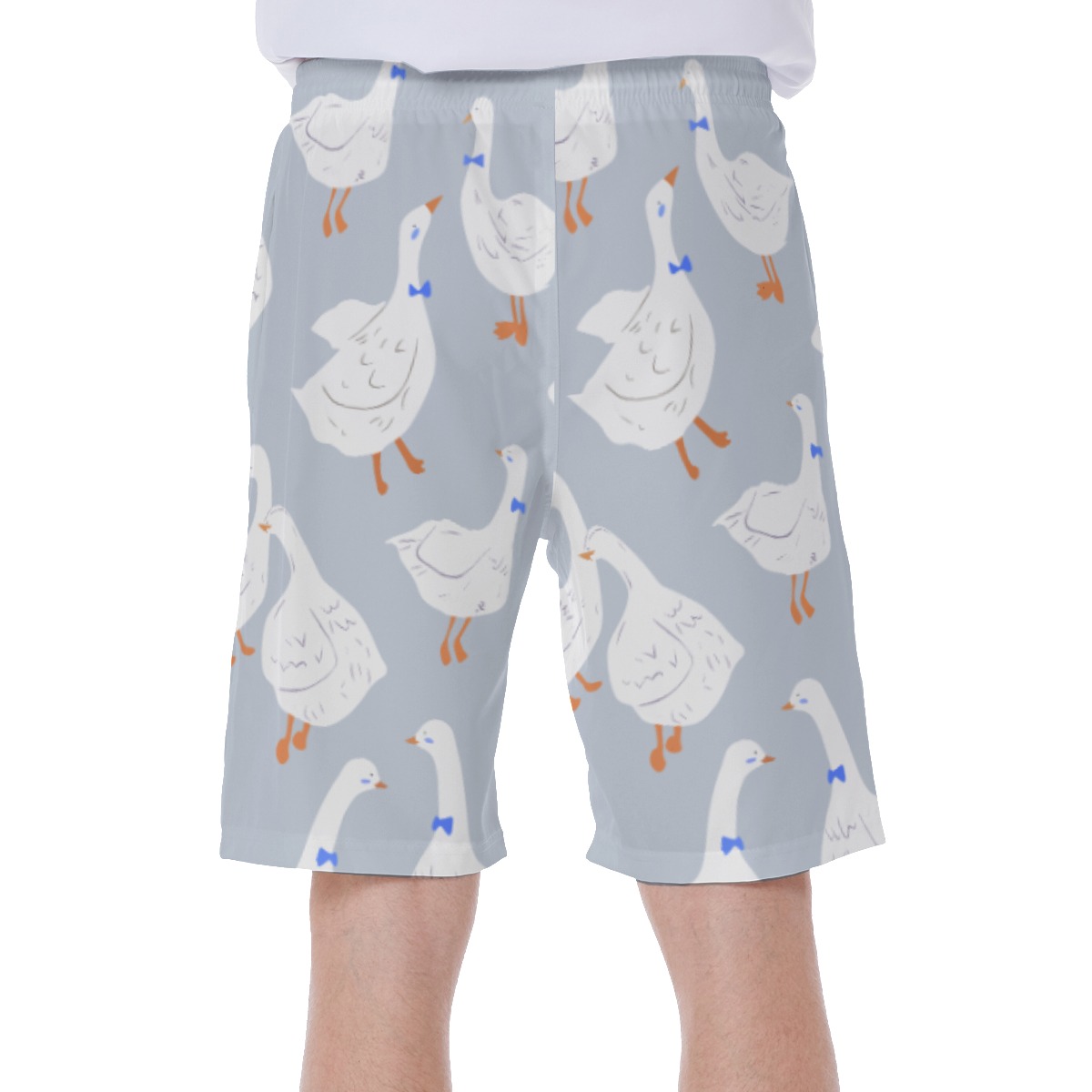 Men's Cool Goose Hawaiian Swim Trunks