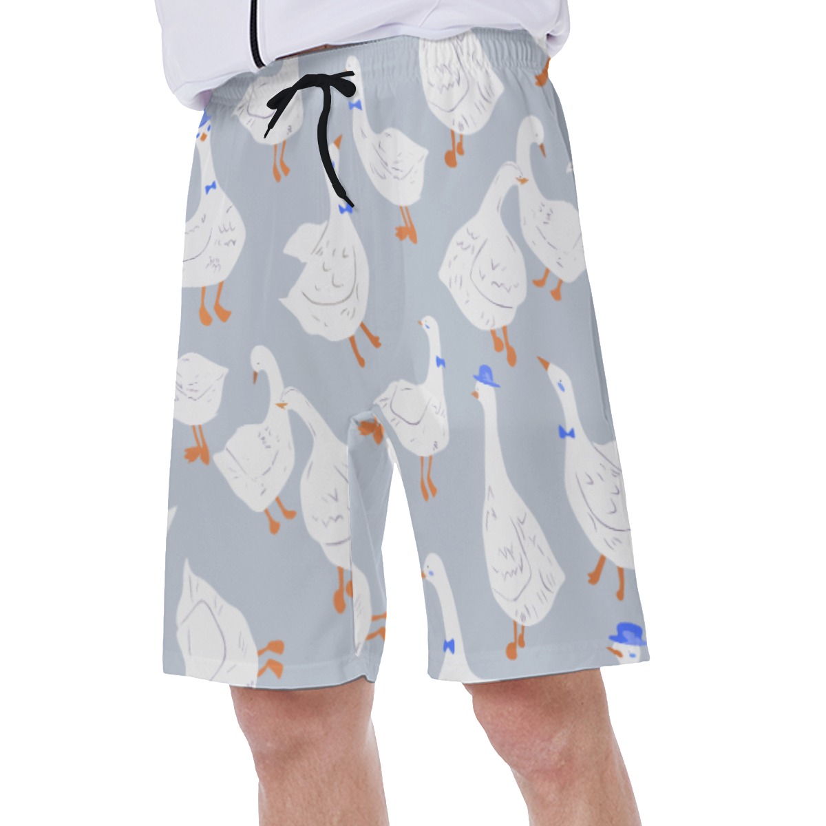 Men's Cool Goose Hawaiian Swim Trunks