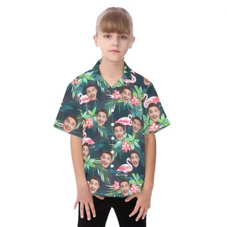 Sports Team Custom Tropical Hawaiian Shirt For Kids