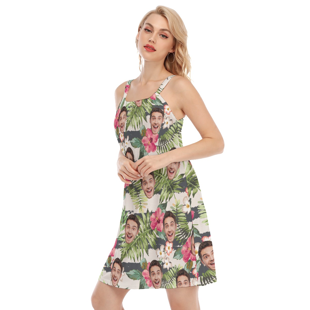 Sports Team Custom Unique Hawaiian Cami Dress