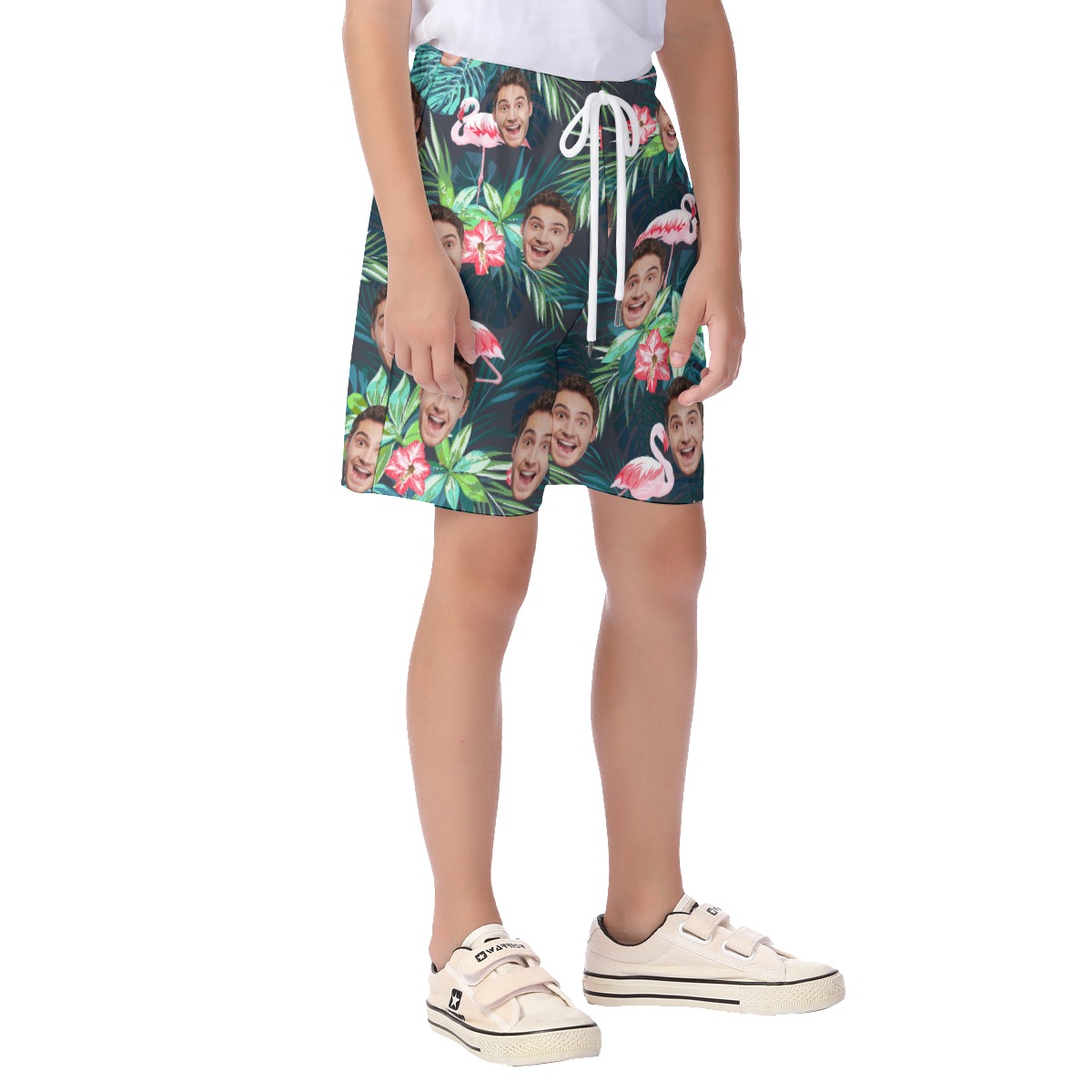 Unique Custom Sports Team Hawaiian Shorts For Kids
