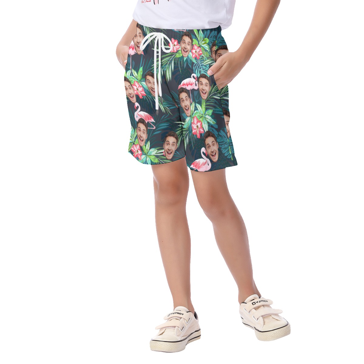 Unique Custom Sports Team Hawaiian Shorts For Kids