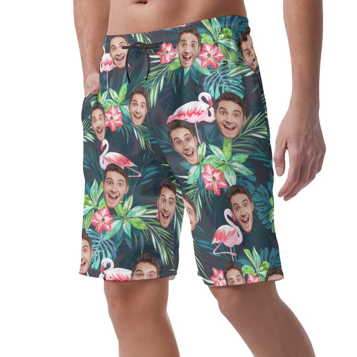 Sports Team Custom Flamingo Hawaiian Shorts For Men
