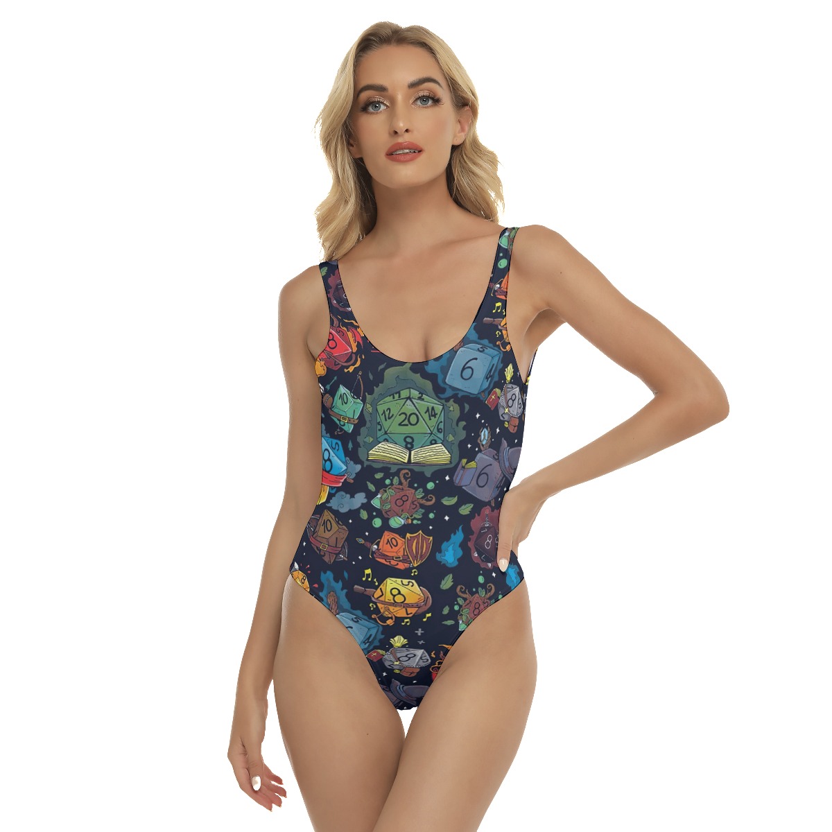 Dnd Dice Women Swimsuit - variant image 1