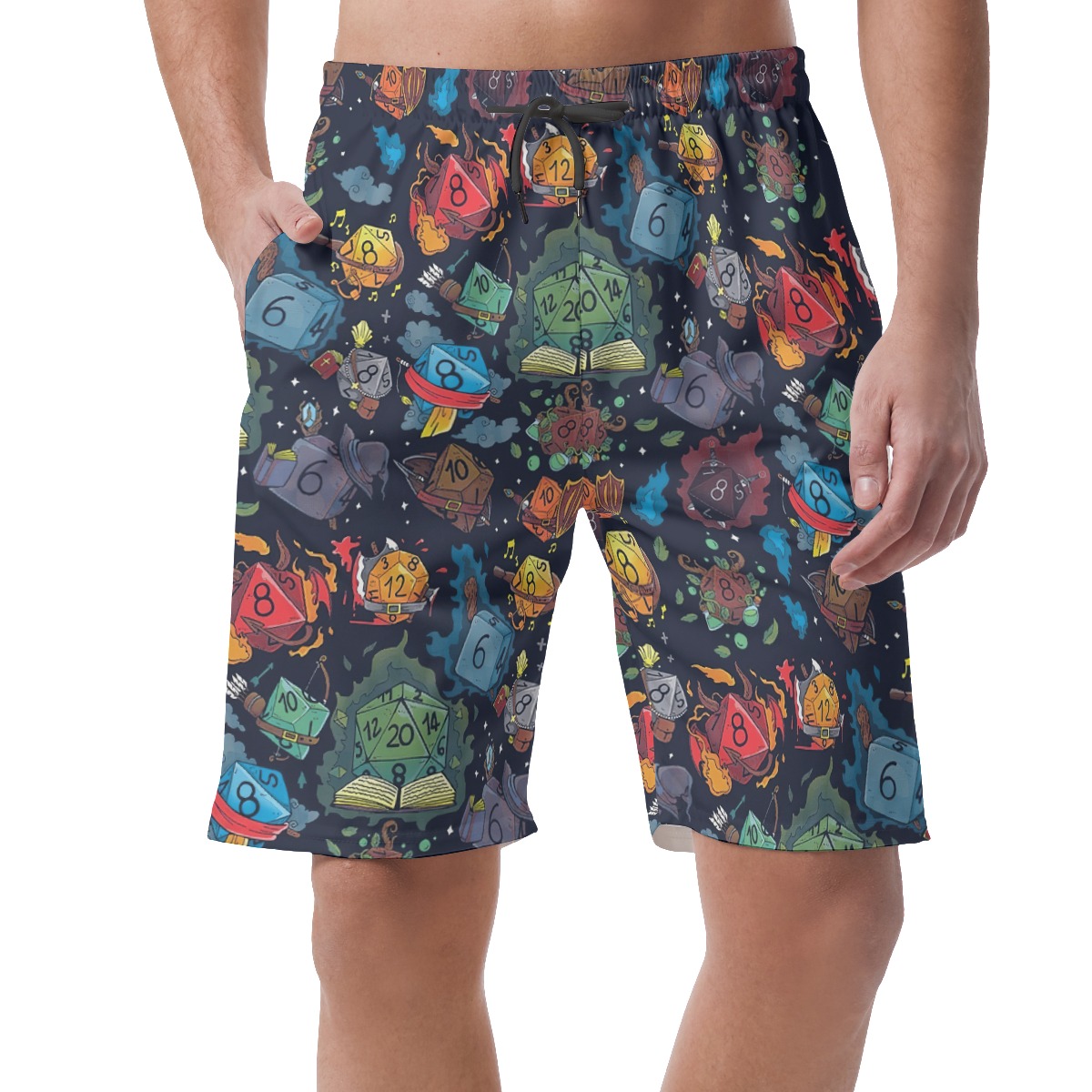 DND Dice Casual Shorts For Men - variant image 1