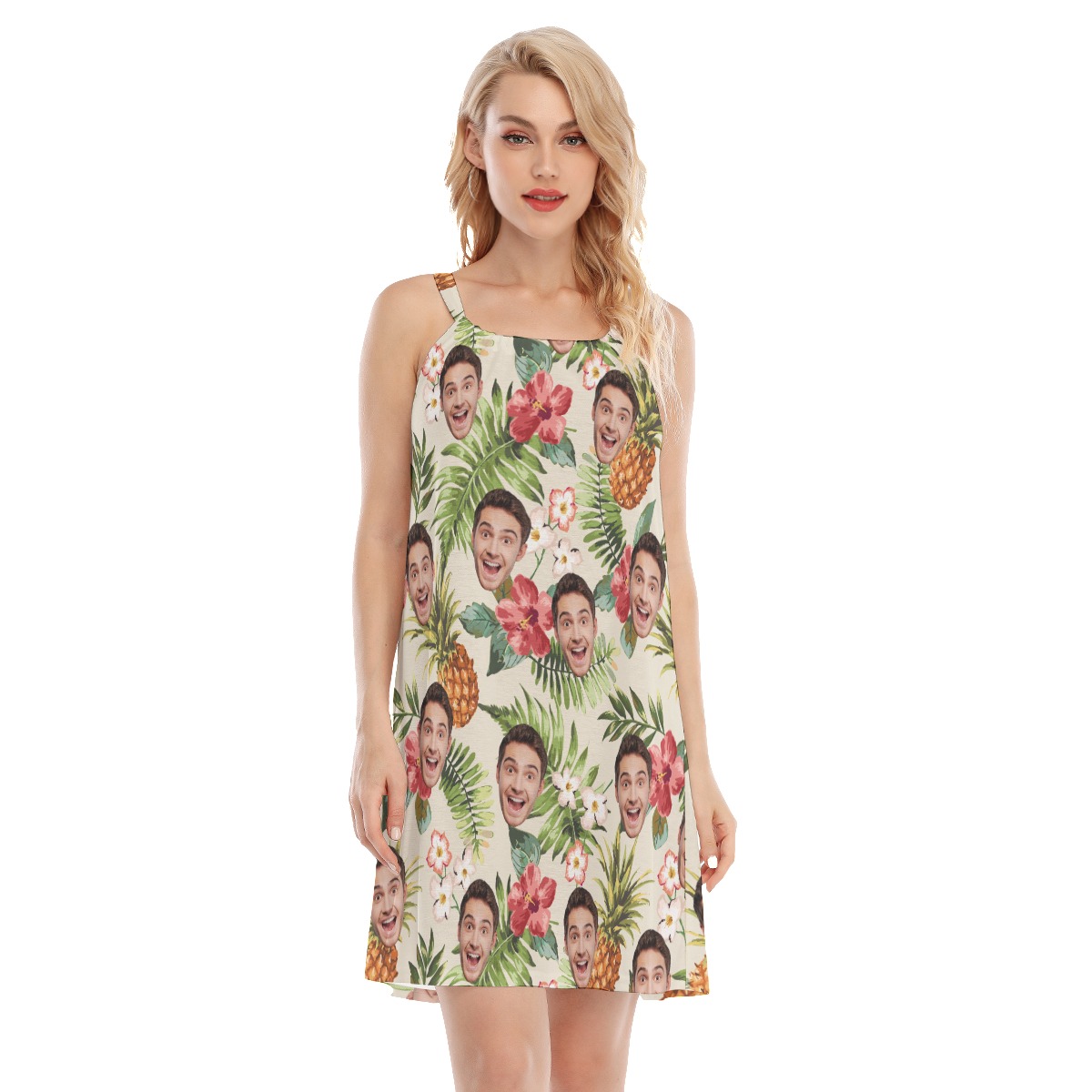 Cool Sports Team Custom Hawaiian Cami Dress - variant image 1