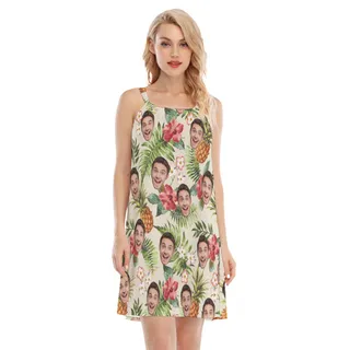 Cool Sports Team Custom Hawaiian Cami Dress