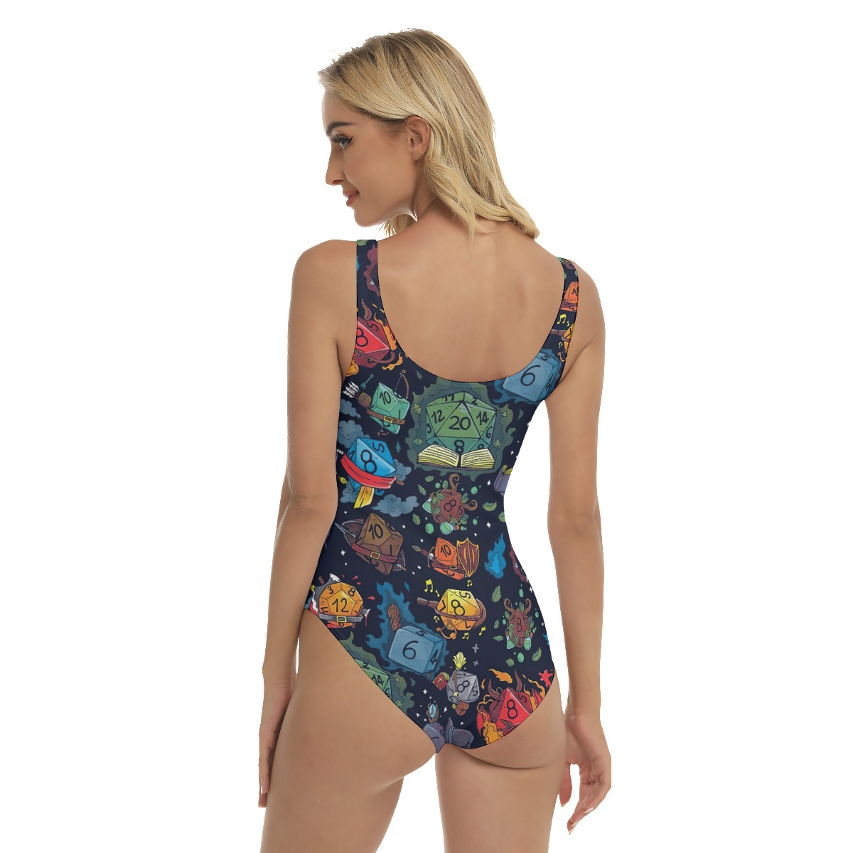 Dnd Dice Women Swimsuit