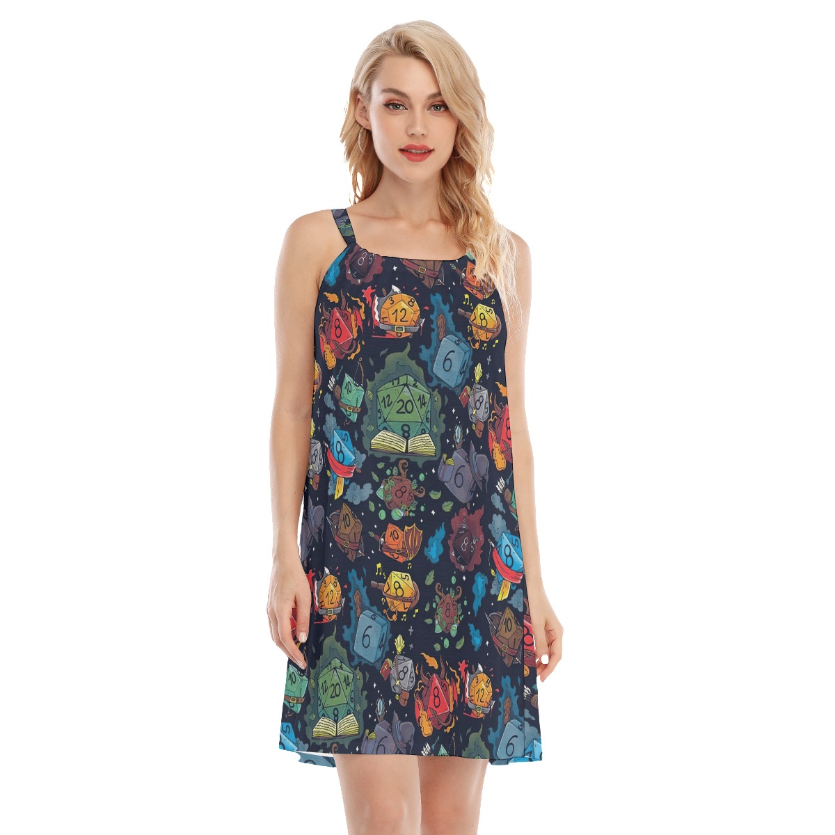 Dnd Dice Women's Cami Dress
