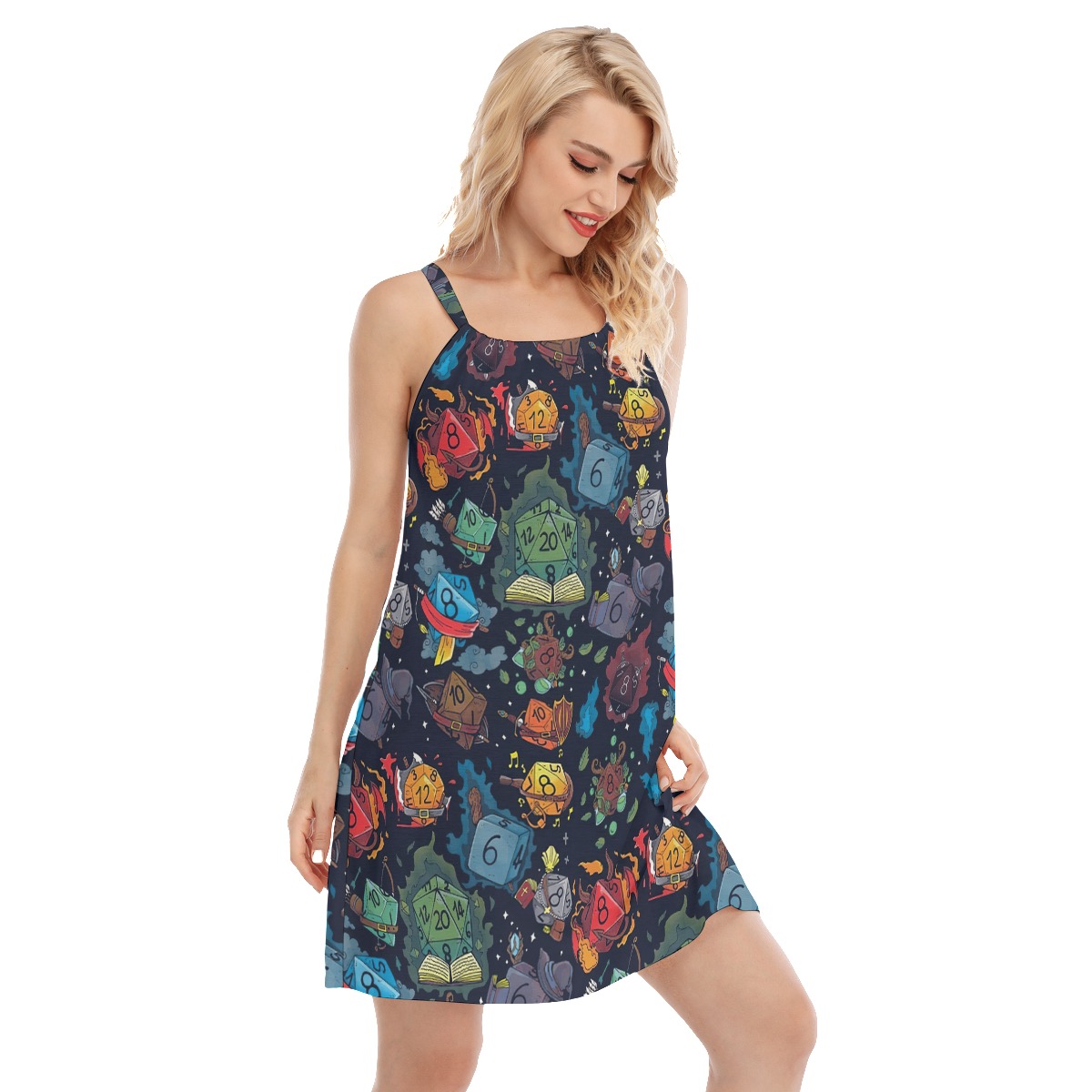 Dnd Dice Women's Cami Dress
