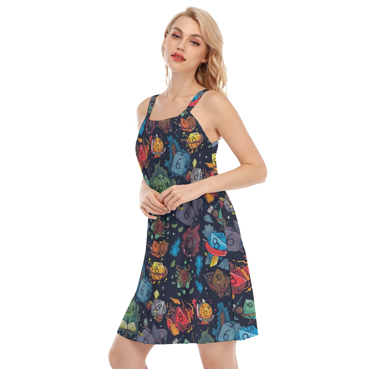 Dnd Dice Women's Cami Dress