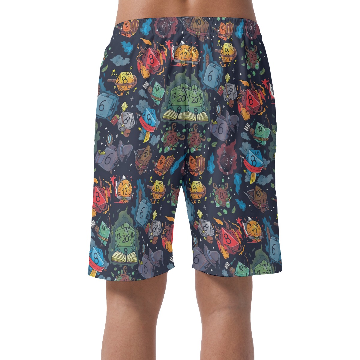 DND Dice Casual Shorts For Men