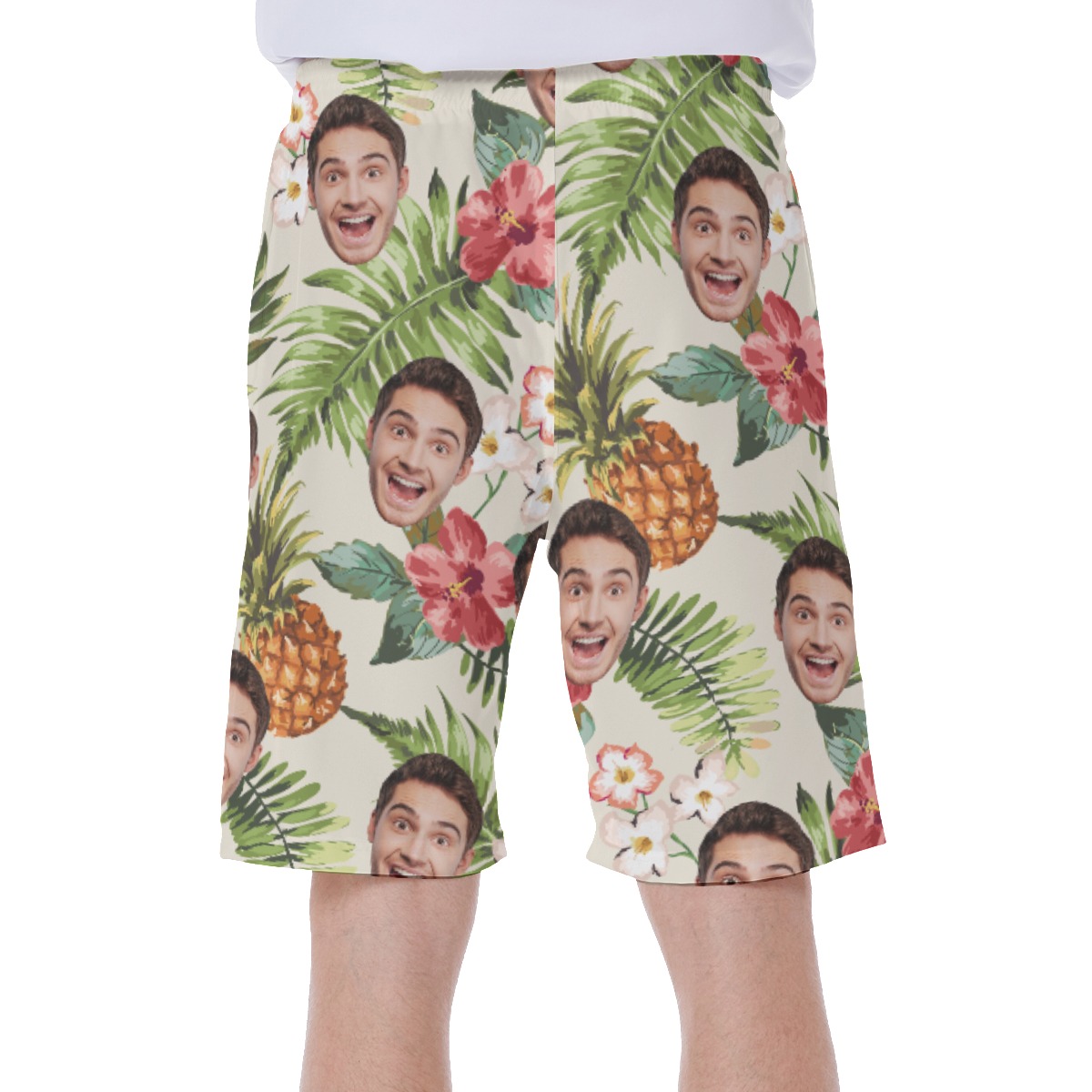 Sports Team Custom Hawaiian Swim Trunks For Men