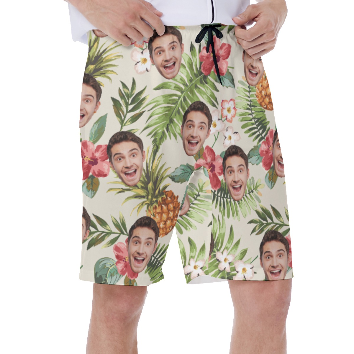Sports Team Custom Hawaiian Swim Trunks For Men