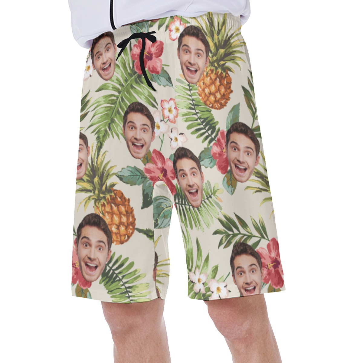 Sports Team Custom Hawaiian Swim Trunks For Men