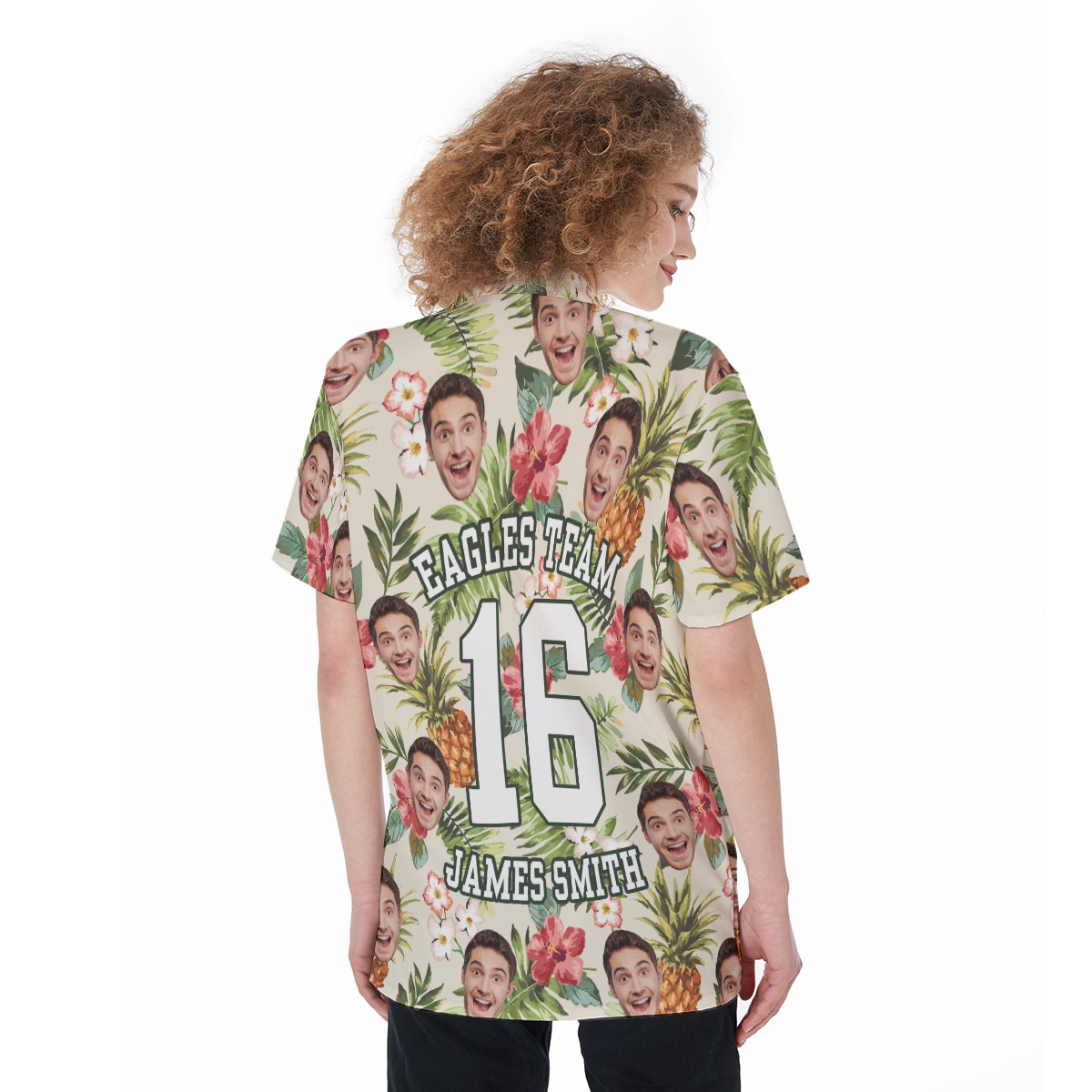 Custom Sports Team Hawaiian Shirt For Women