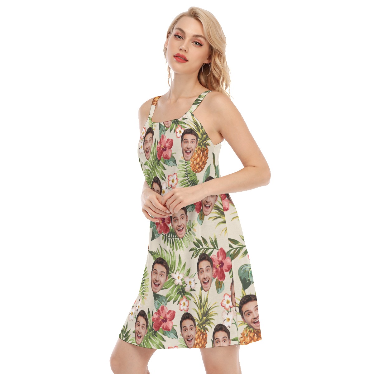 Cool Sports Team Custom Hawaiian Cami Dress