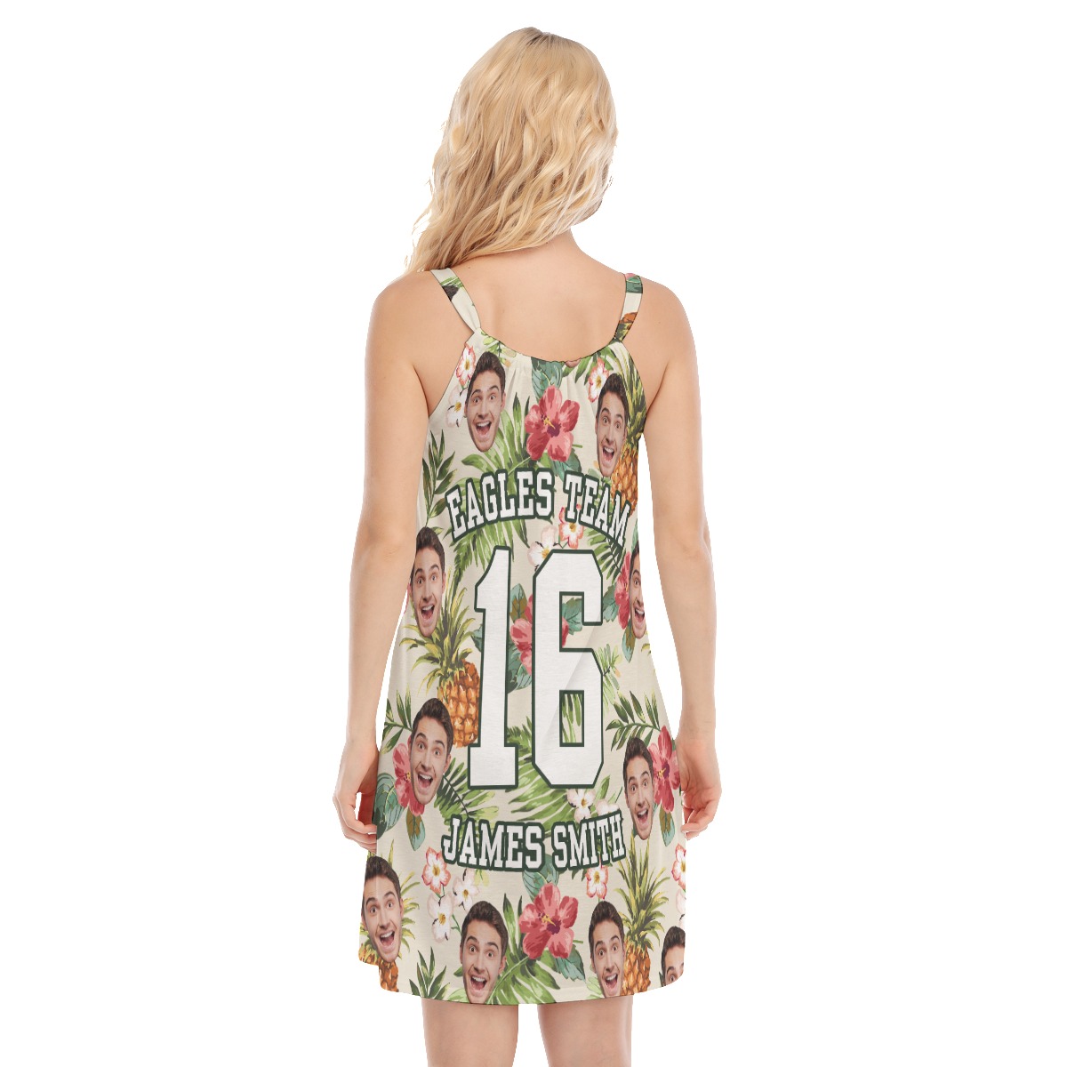 Cool Sports Team Custom Hawaiian Cami Dress