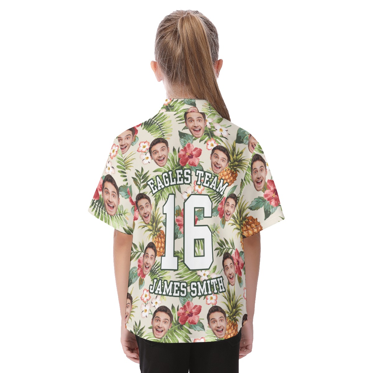 Cool Sports Team Custom Hawaiian Shirt For Kids