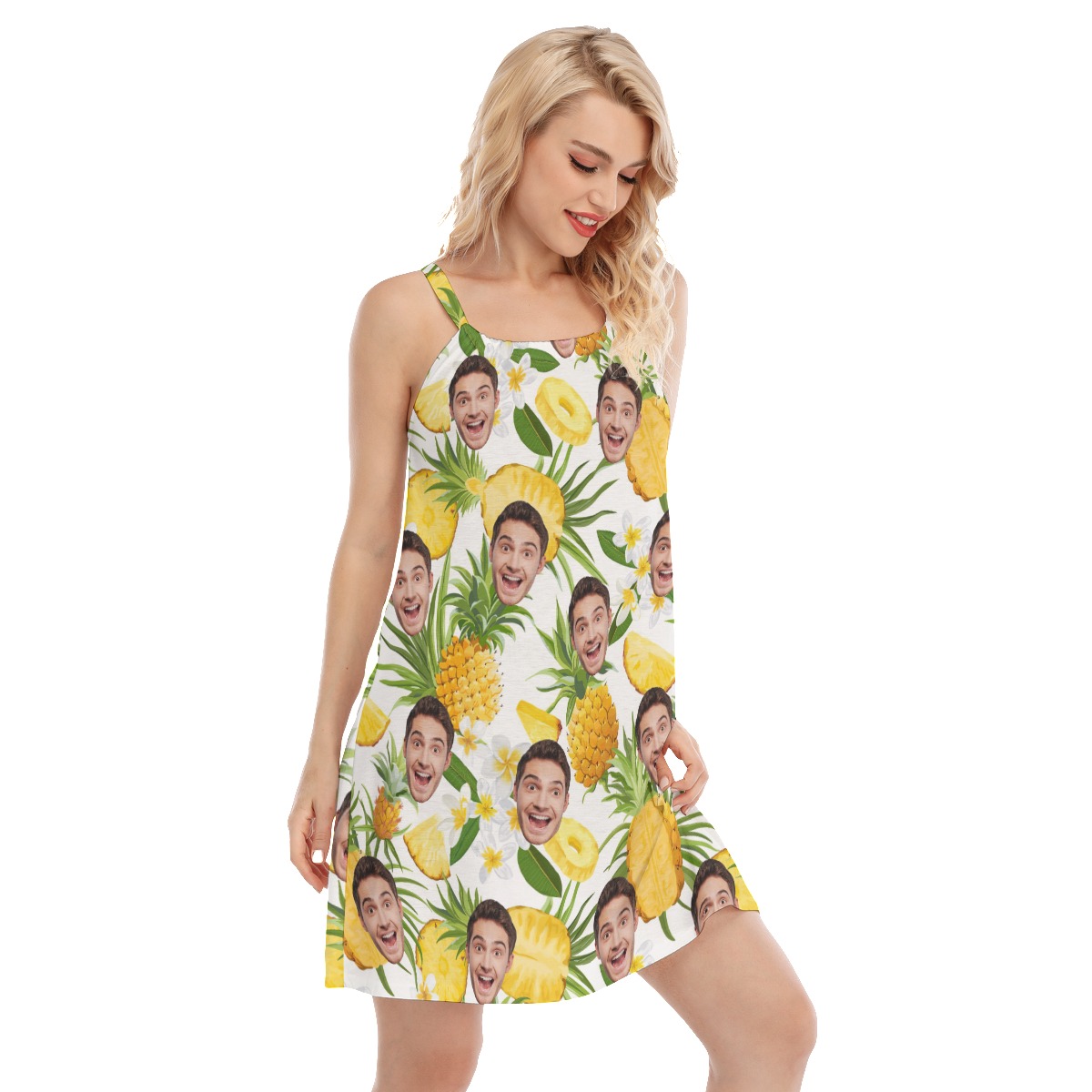 Sports Team Custom Hawaiian Cami Dress