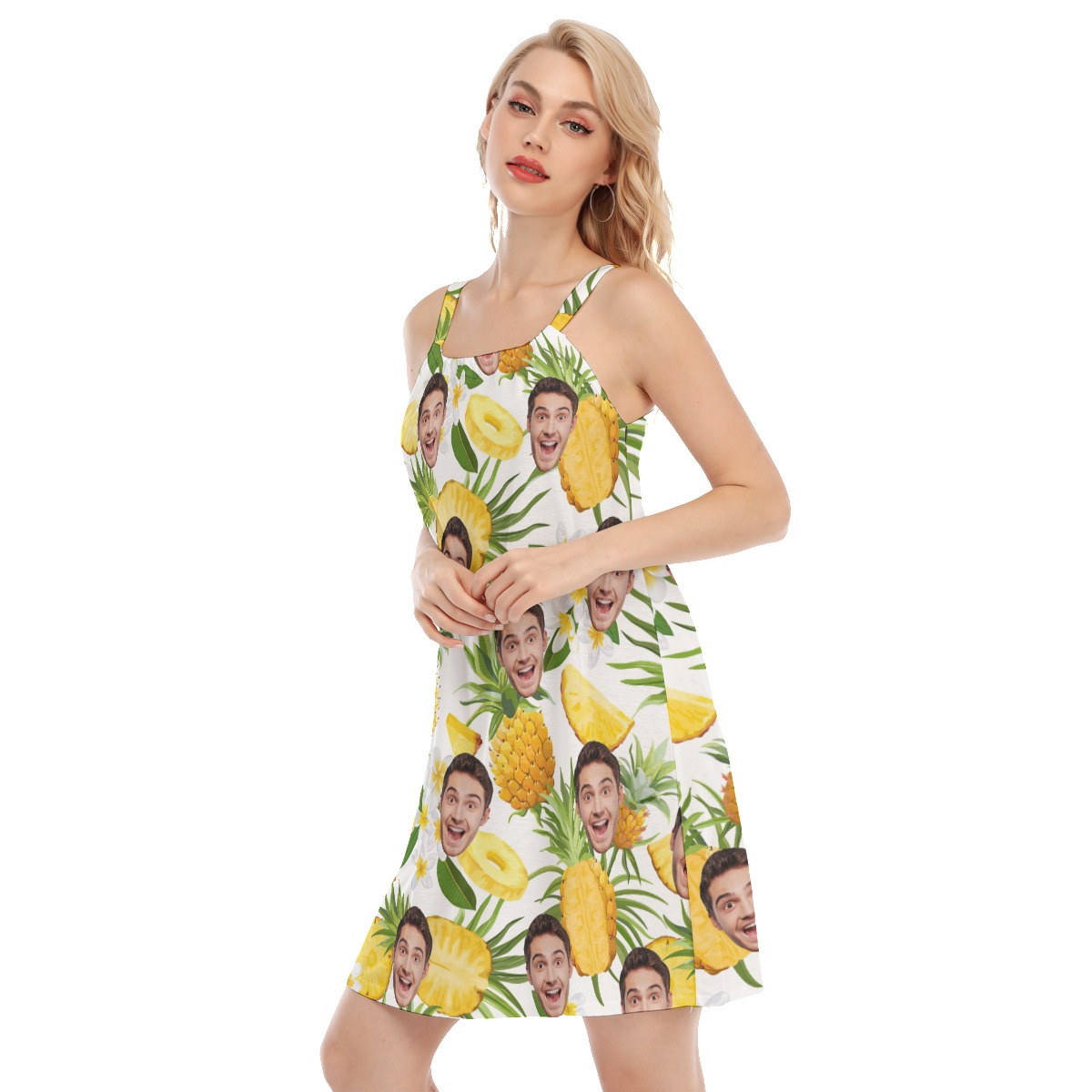 Sports Team Custom Hawaiian Cami Dress