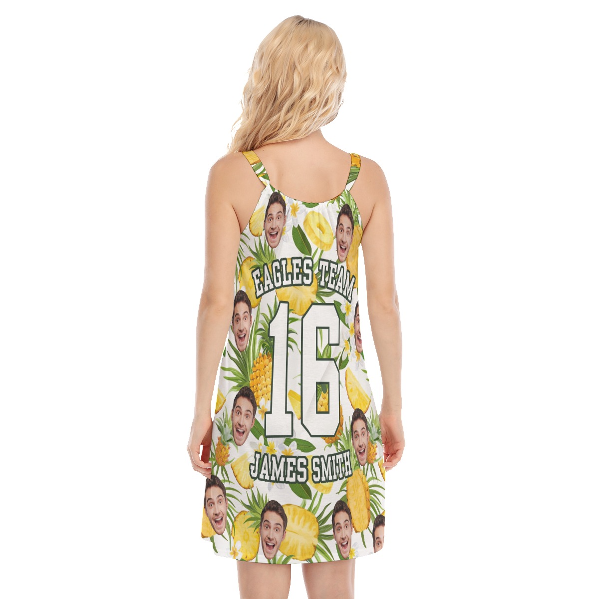 Sports Team Custom Hawaiian Cami Dress