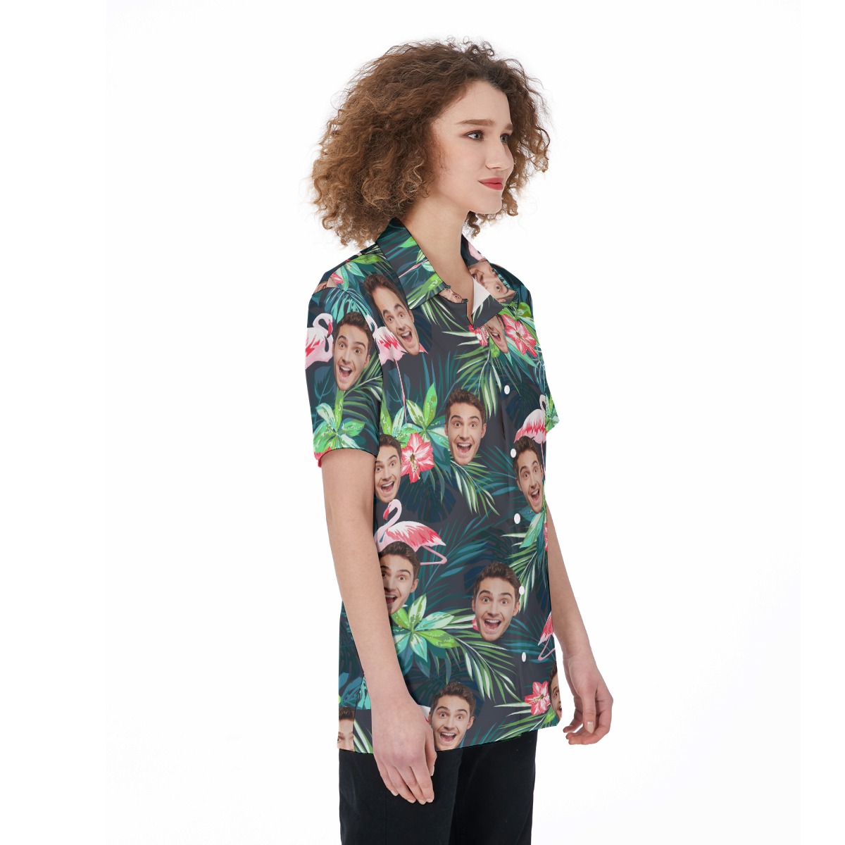 Custom Sports Team Tropical Hawaiian Shirt For Women