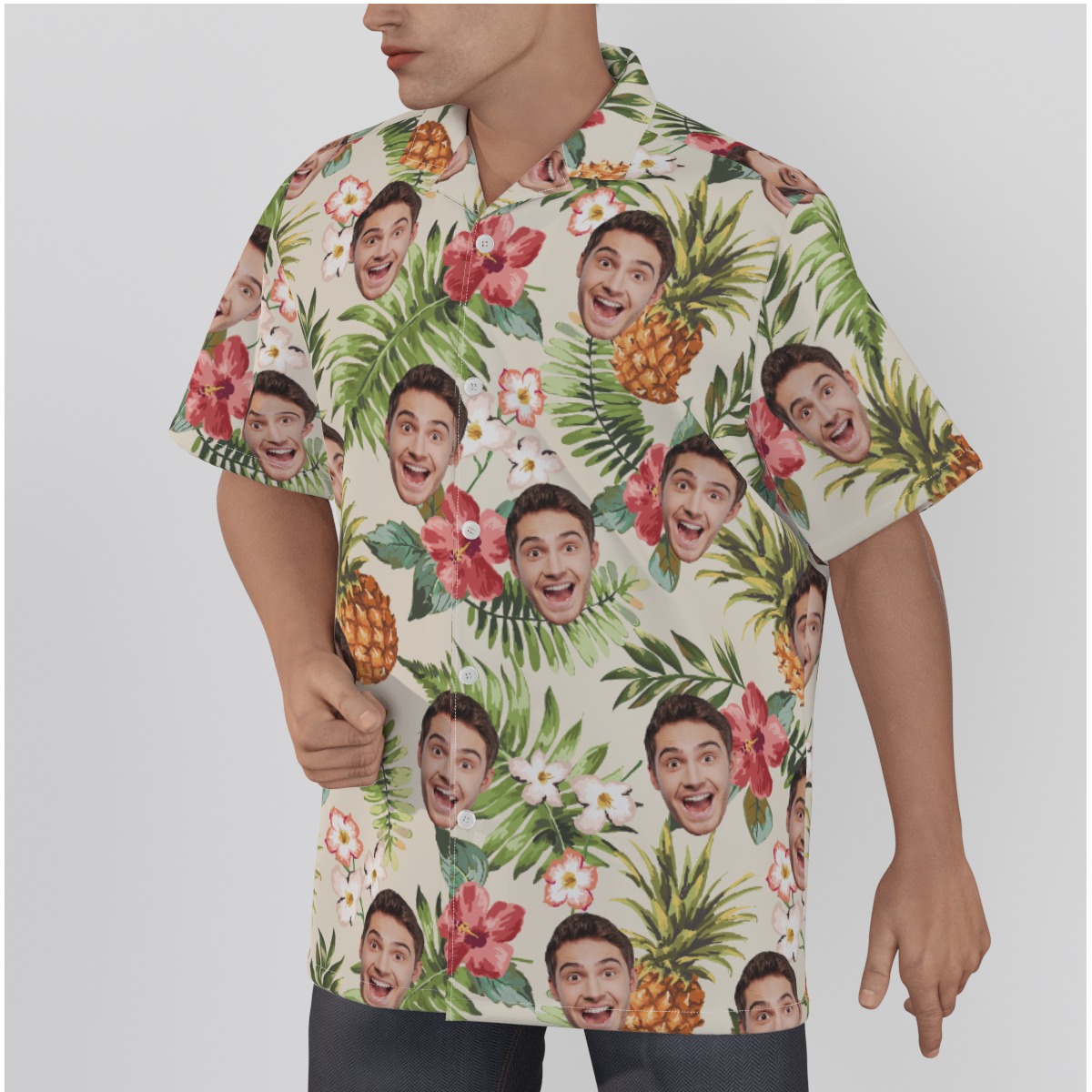 Men's Custom Sports Team Hawaiian Shirt