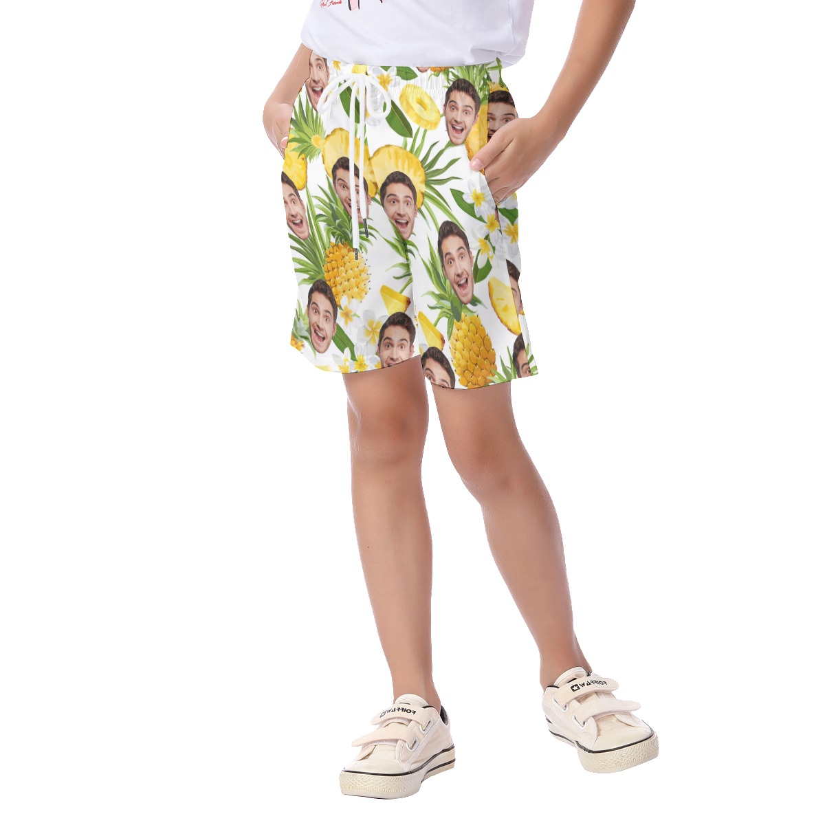 Custom Sports Team Beach Shorts For Kids